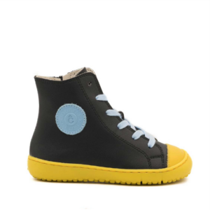 Botas Coqueflex Micropelle Negro y Amarillo