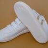 Zapatillas respetuosas Piruflex Micro Blanco y Dorado - Image 3