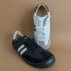 Zapatillas respetuosas de piel Nens Samba Negras