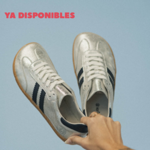Zapatillas respetuosas Samba Coqueflex Plateadas
