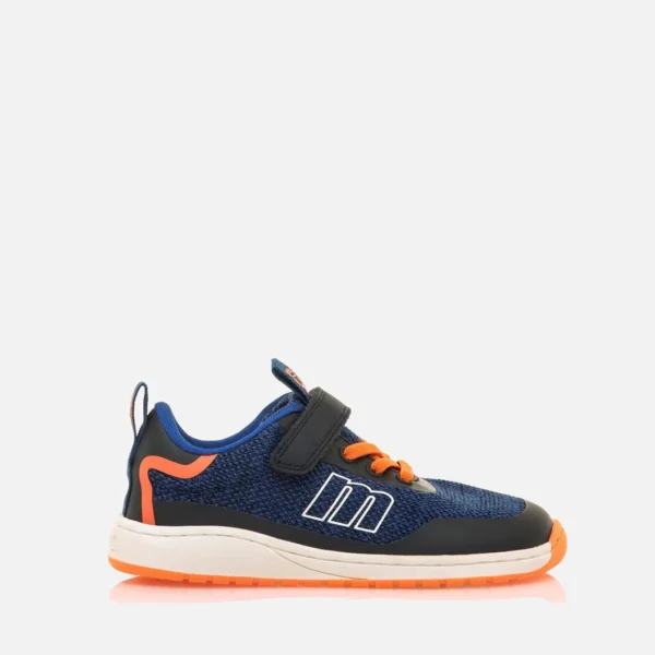 Zapatillas Free Mustang Azul y Naranja