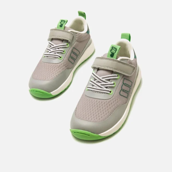 Zapatillas respetuosas Free Mustang Gris y Verde