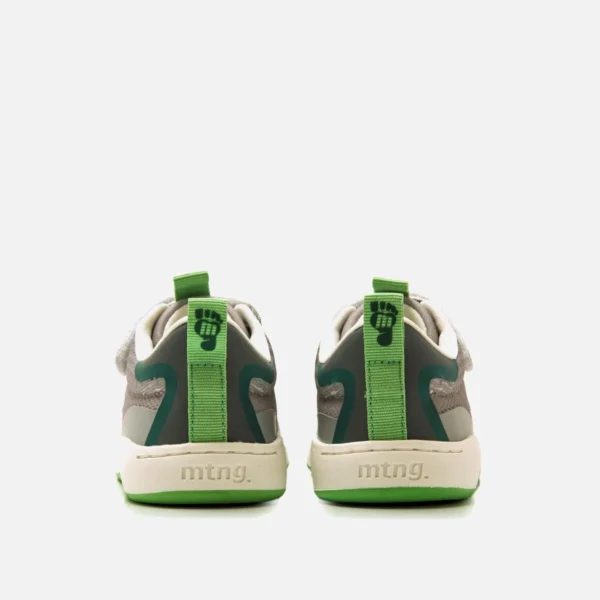 Zapatillas respetuosas Free Mustang Gris y Verde - Image 3