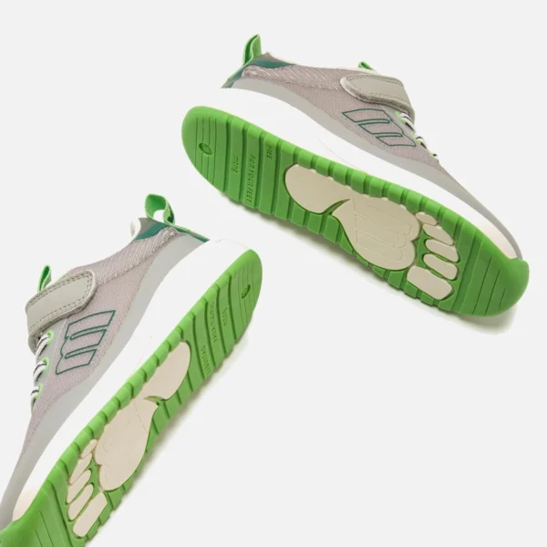 Zapatillas respetuosas Free Mustang Gris y Verde - Image 5