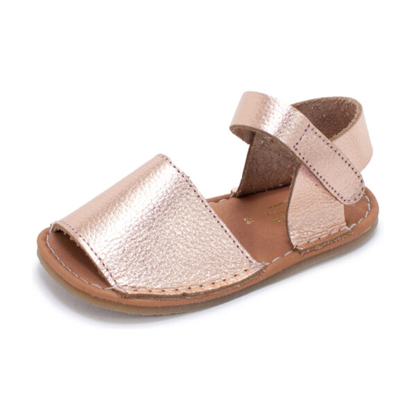 Menorquinas barefoot Zapyflex Doradas