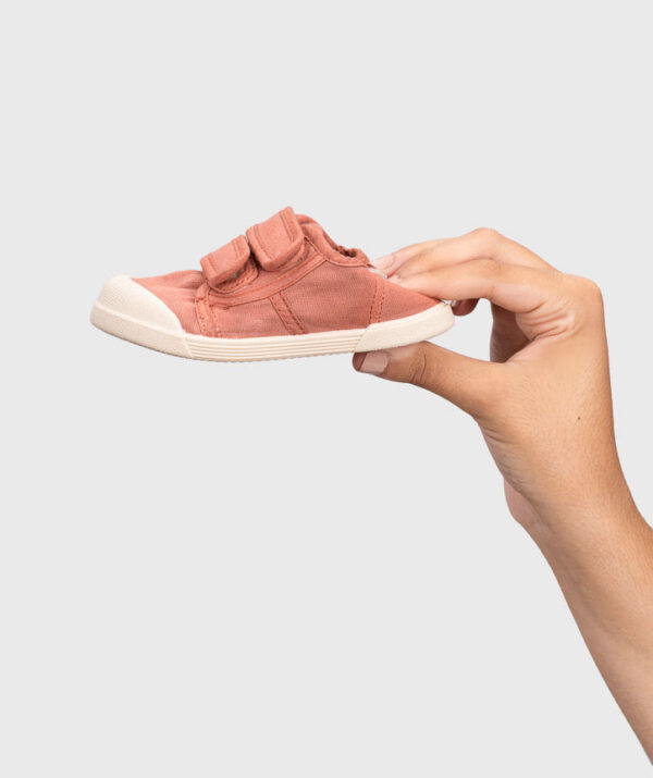 Zapatilla Lona Igor Velcros terracota - Image 4