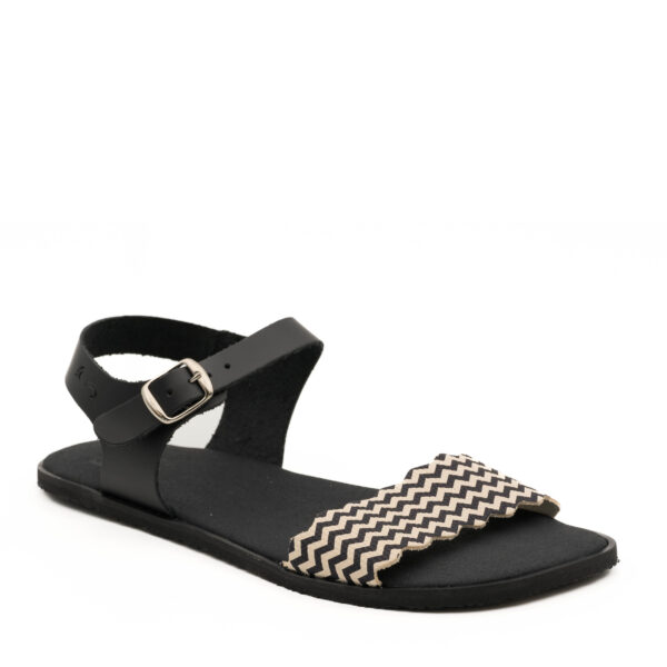 Sandalias Nens Arrow Blanco Negro