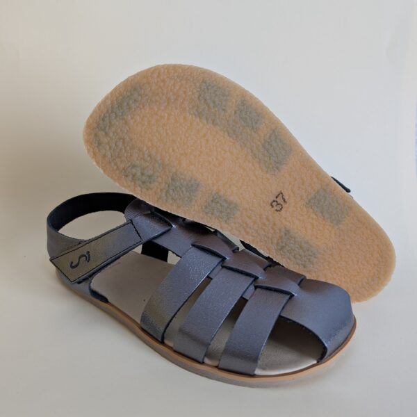 Sandalias respetuosas Nens Plomo - Image 3