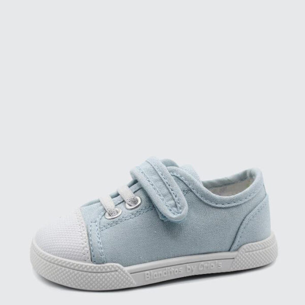 Zapatillas Loneta Sandía Blanditos Azul