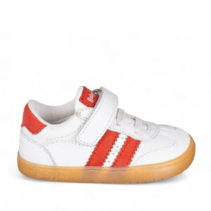 Zapatillas Chetto Blanco y Rojo