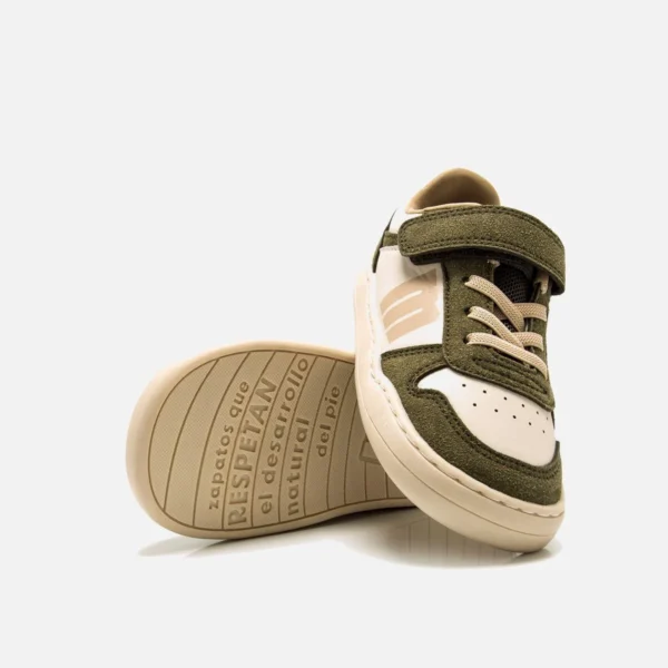 Zapatillas Free de Mustang Kaki - Image 4