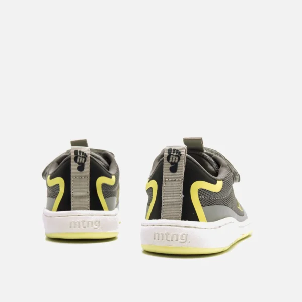 Zapatillas Free Mustang Gris y Amarillo - Image 6