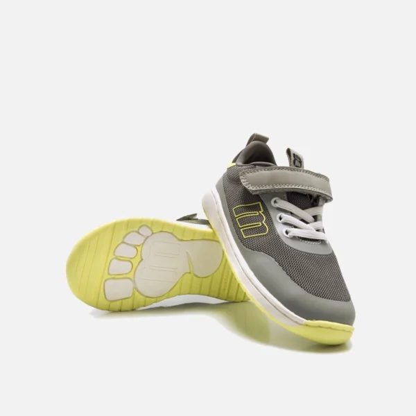 Zapatillas Free Mustang Gris y Amarillo - Image 5