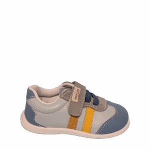 Zapatos Zapyflex Níquel y Azul
