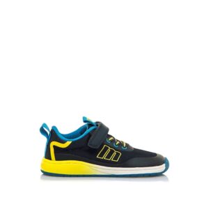 Zapatillas Free Mustang Azul y Amarillo