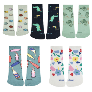 Calcetines respetuosos Cóndor estampado