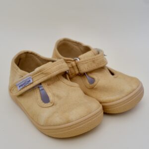 Zapatillas Lona Zapyflex Mostaza