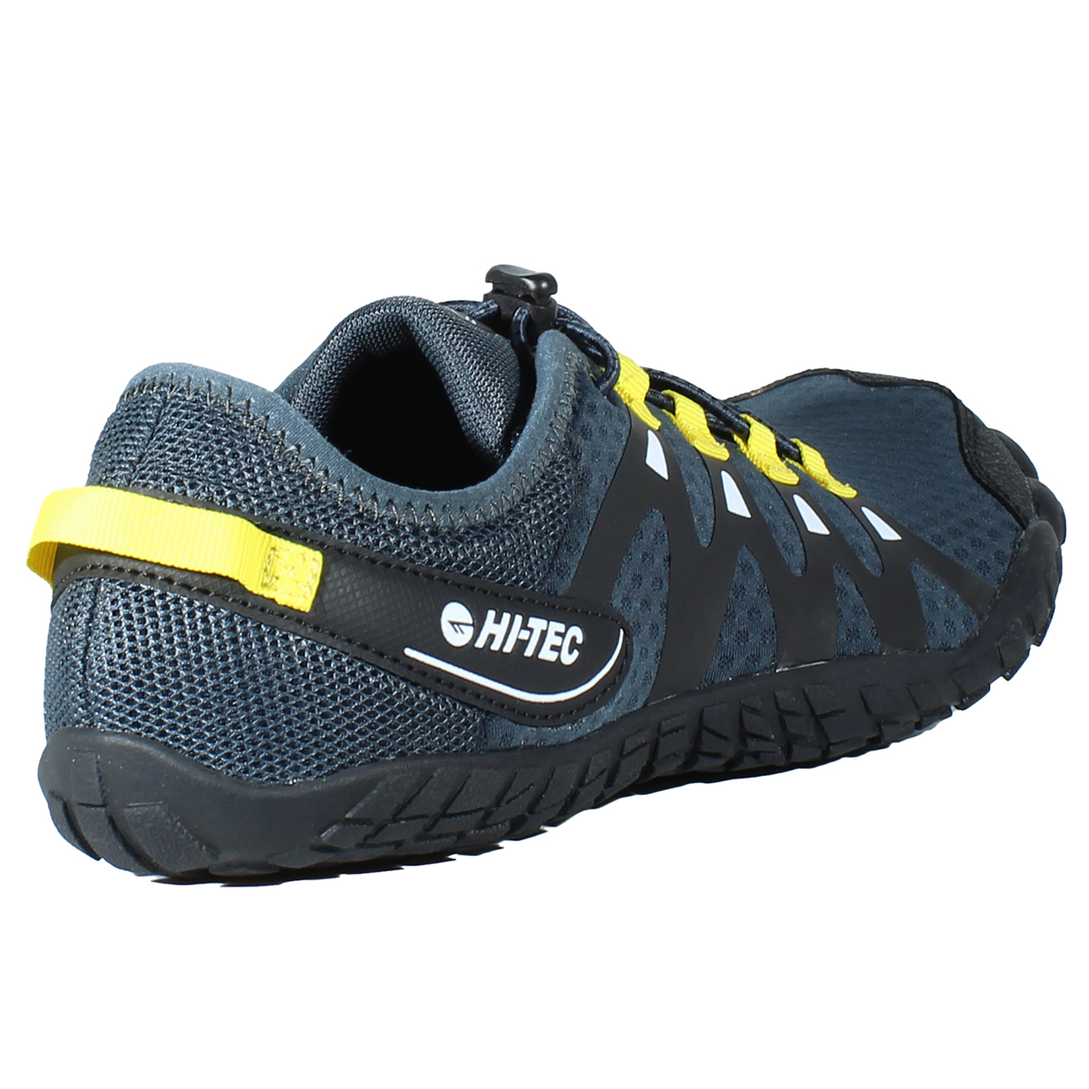 Zapatilla Hi-tec Abyss Gris y Amarillo - Image 2