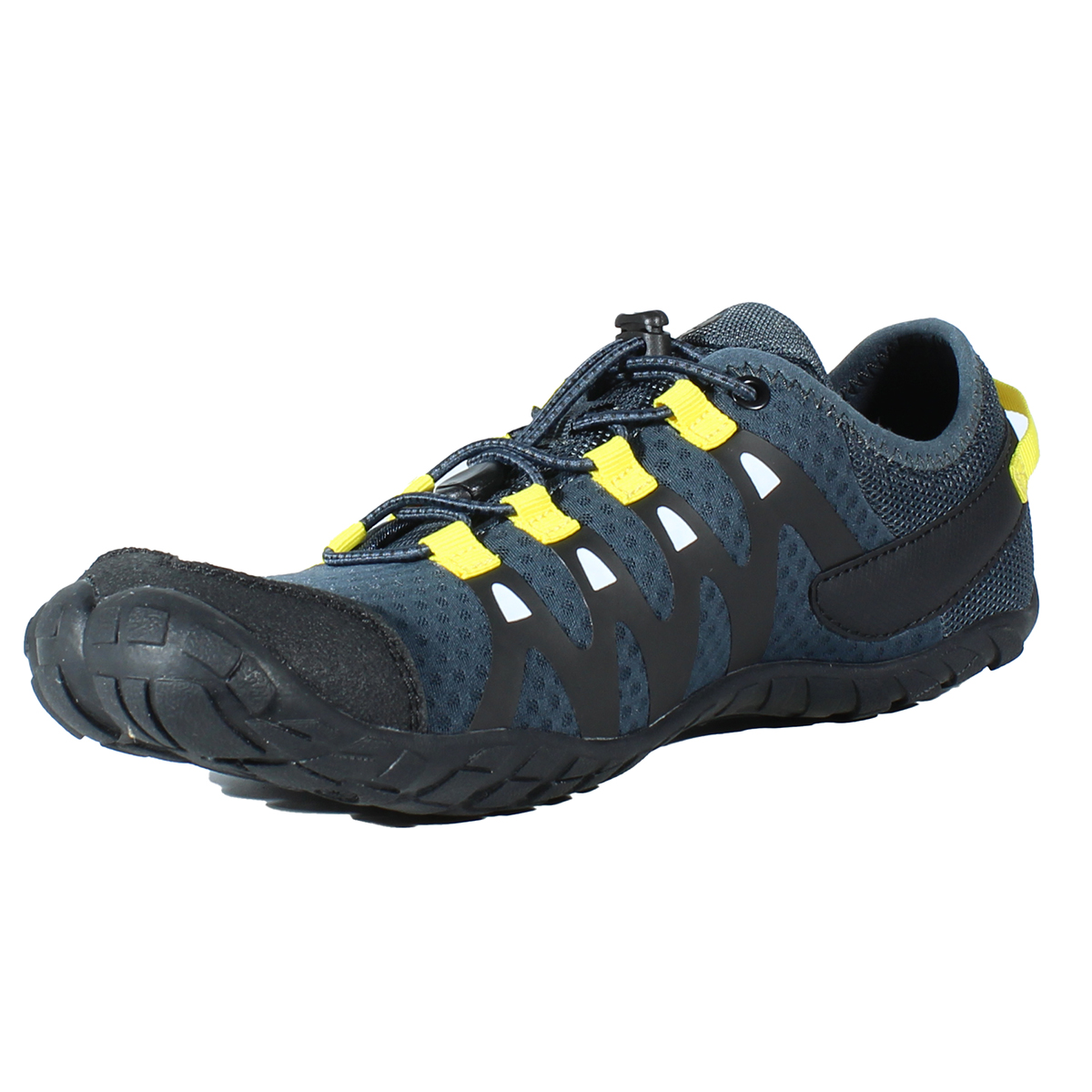 Zapatilla Hi-tec Abyss Gris y Amarillo - Image 6