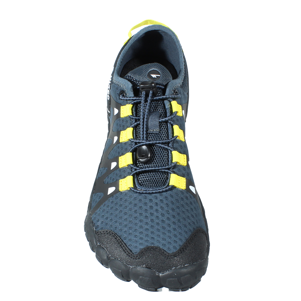 Zapatilla Hi-tec Abyss Gris y Amarillo - Image 4