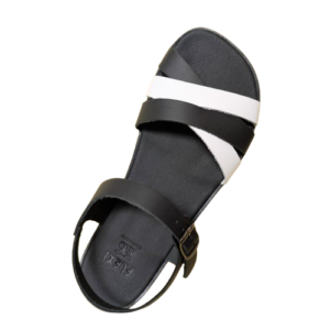 Sandalias Nens Blanco y Negro