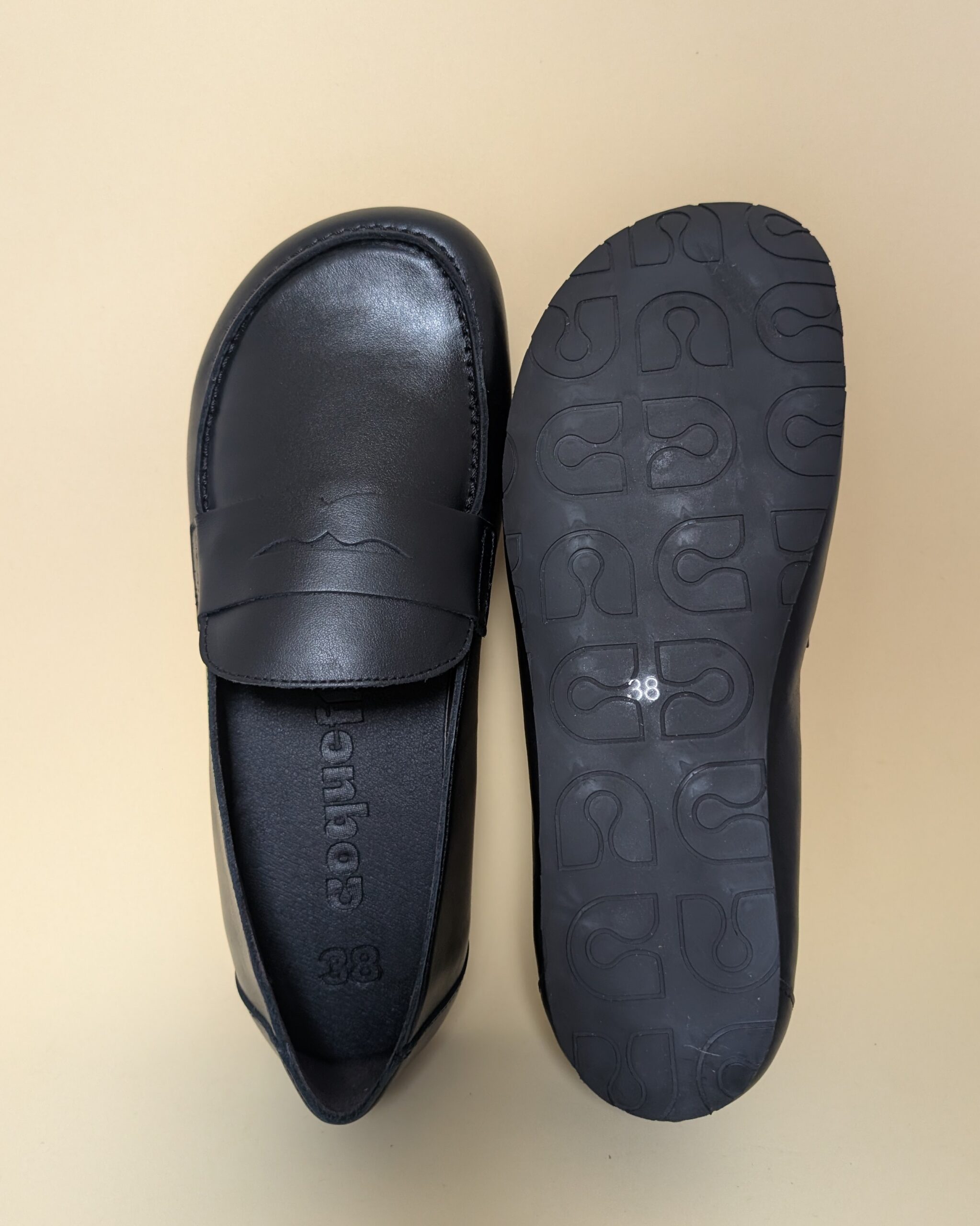 Mocasines Coqueflex Negros Piel - Image 2