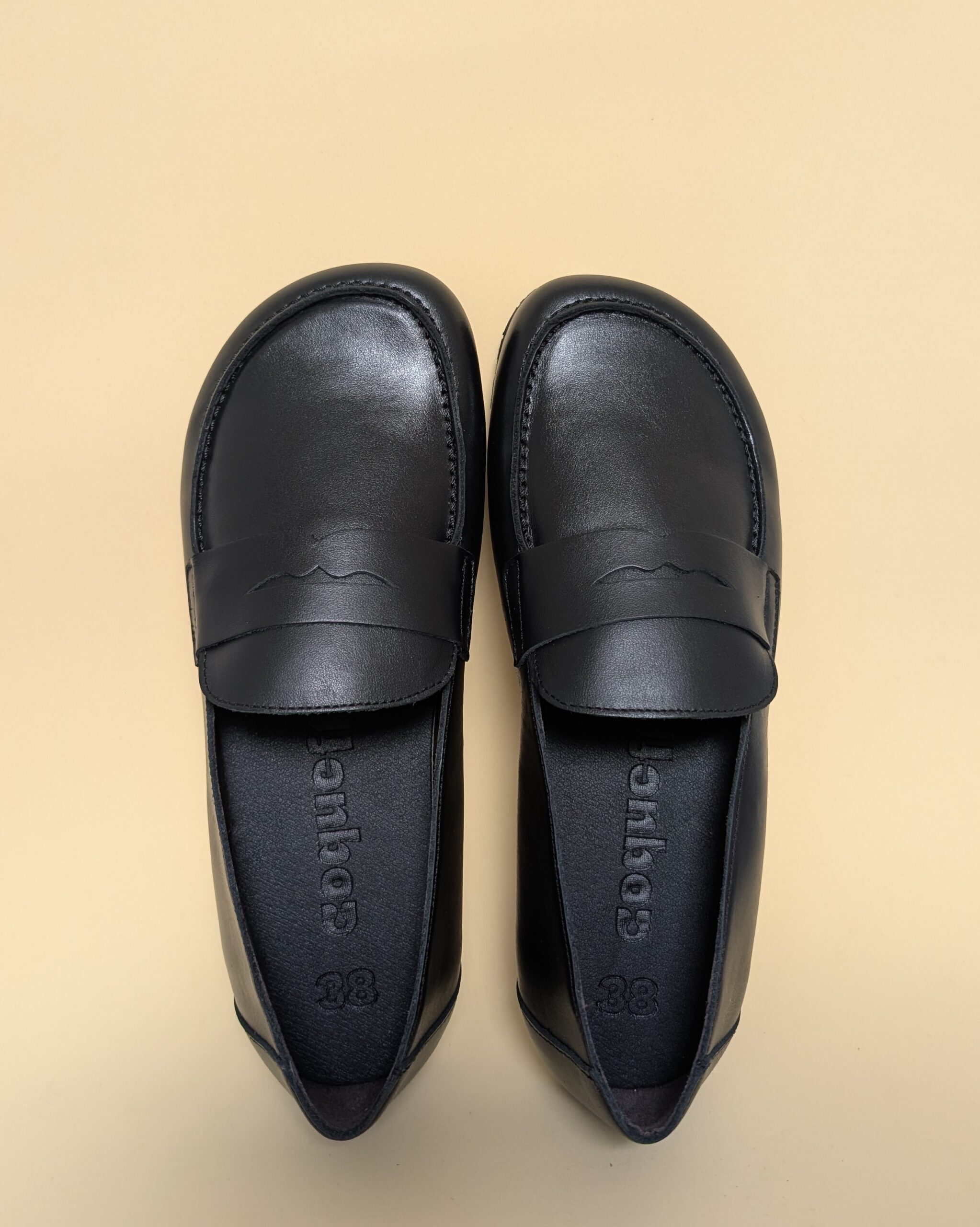 Mocasines Coqueflex Negros Piel - Image 3